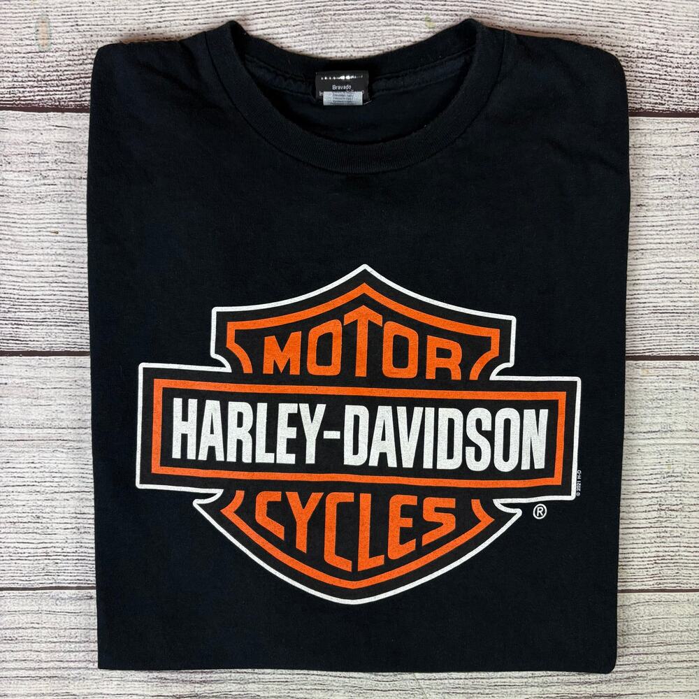 Harley Davidson Motorcycles Overseas Tour T-shirt